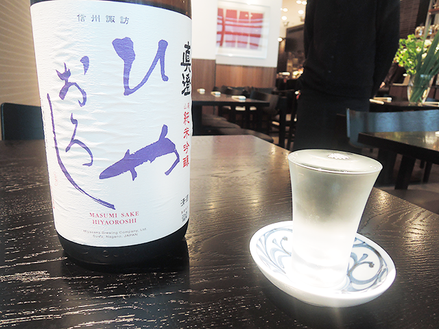 長野の地酒とおいしい蕎麦が堪能できる、銀座 真田。